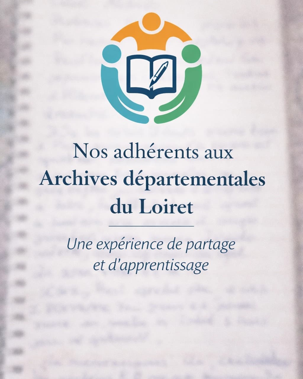 Photo : Dictée aux Archives départementales du Loiret